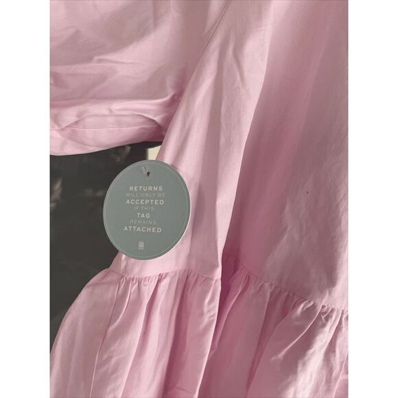 Hill House Pink Francesca Smock top Oversized NEW - Picture 5 of 7